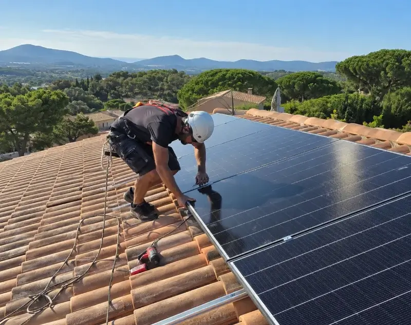 Installateur panneaux solaires Lasalle — pose photovoltaïque sur toiture
