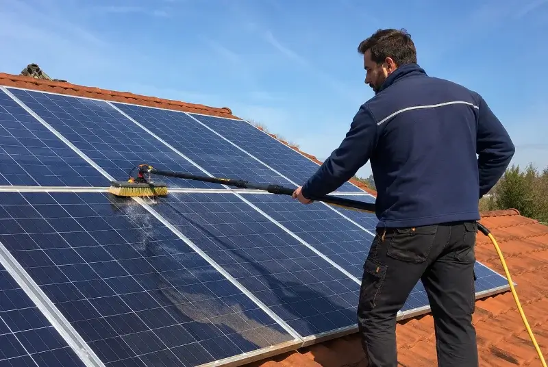 Nettoyage et entretien de panneaux solaires à Lasalle